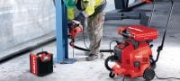 Radio da cantiere RC 4/36-DAB Radio da cantiere robusta con DAB, accoppiamento Bluetooth® e caricatore per batterie Hilti da 12 V a 36 V Applicazioni 1