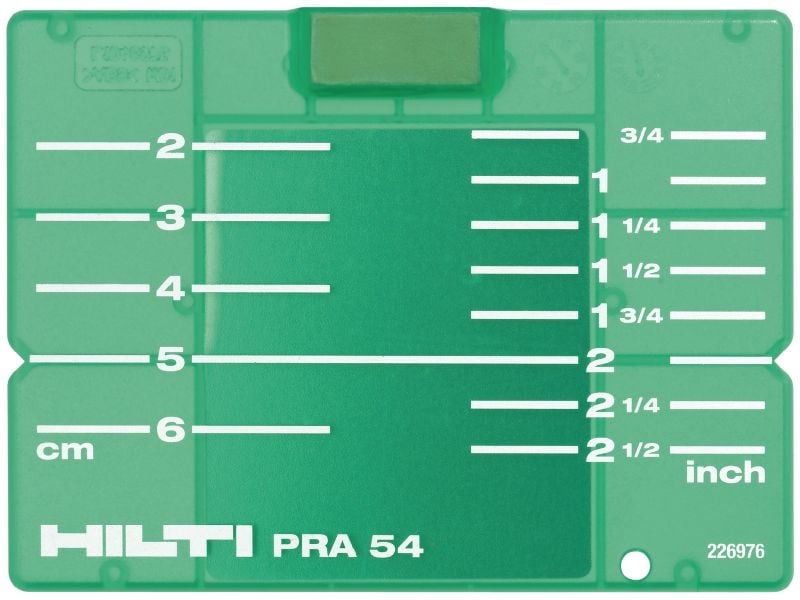 Bersaglio PRA 54 (CM/IN) 