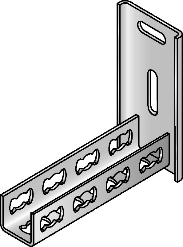 Base binario MQP-E Base zincata per il rapido fissaggio delle porte dell'ascensore