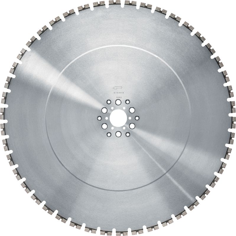 Lama per tagliamuri SPX MCS Equidist (60HY: compatibile con Hilti, Husqvarna®, Tyrolit®) Lama per tagliamuri di elevata qualità (15 kW) per tagli ad alta velocità e una maggiore durata di vita nel cemento armato (l'alberino 60HY è adatto ai tagliamuri Hilti, Husqvarna® e Tyrolit®)