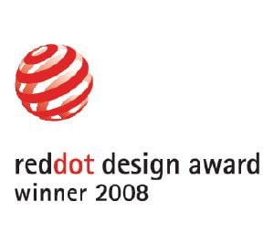                Questo prodotto è stato insignito del premio Red Dot Design Award            