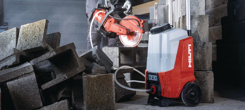 Akku-Wasserzuführgerät DWP 15-22 Akku-Wasserzuführgerät für Nassschneiden/-bohren (kabellose Nuron-Geräteplattform) Anwendungen 1