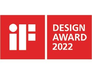                Questo prodotto è stato insignito del premio IF Design Award            