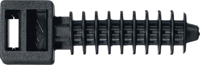 Tassello per fascette di cablaggio ECT Tassello per fascette di cablaggio (lungo) per il fissaggio di cavi di diametro ampio