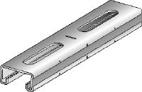 Binario MQ-21-RA2 Binario MQ in acciaio inossidabile (A2), altezza 21 mm, per applicazioni per carichi leggeri