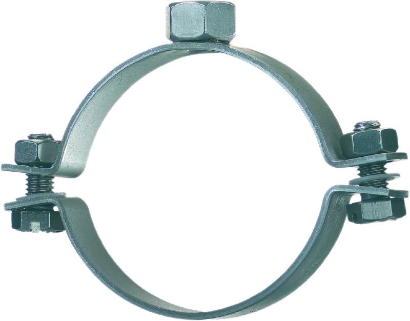 Collare per uso leggero MP-SRN Collare per tubi standard in acciaio inox di alta qualità, non isolato, per applicazioni leggere