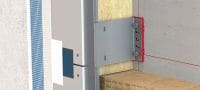 Mensola FOX VI L Mensola a parete versatile per l'installazione di sottostrutture di facciata rainscreen Applicazioni 14
