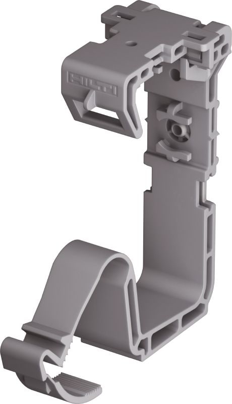 Portacavi X-ECH MX (02) Raccoglicavi in materiale plastico ottimizzato per i chiodi a nastro e compatibile con un'ampia gamma di metodi di fissaggio e materiali di base.