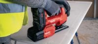 Seghetto alternativo cordless SJD 6-22 Potente seghetto alternativo cordless con impugnatura in alto e raccolta della polvere opzionale a bordo per tagli precisi, diritti o curvi (piattaforma batteria Nuron) Applicazioni 5