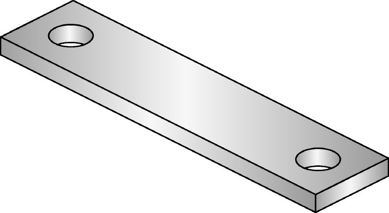 MIC-PS/MIC-PSP Collegamento zincato a caldo (HDG) per il fissaggio dei supporti a collare alle travi MI in applicazioni per carichi pesanti con dilatazioni