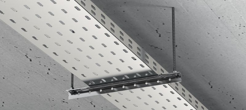 MT-10 Montageschiene Montageschiene für leichte Anwendungen im Innenbereich Anwendungen 1
