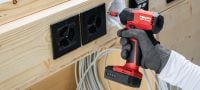 Avvitatore a batteria SFD 2-A-12 Trapano avvitatore brushless da 1/4 esagonale da 12 V di classe sub-compatta, per chi ha bisogno di compattezza e di un'avvitatura efficiente, proteggendo i materiali Applicazioni 2