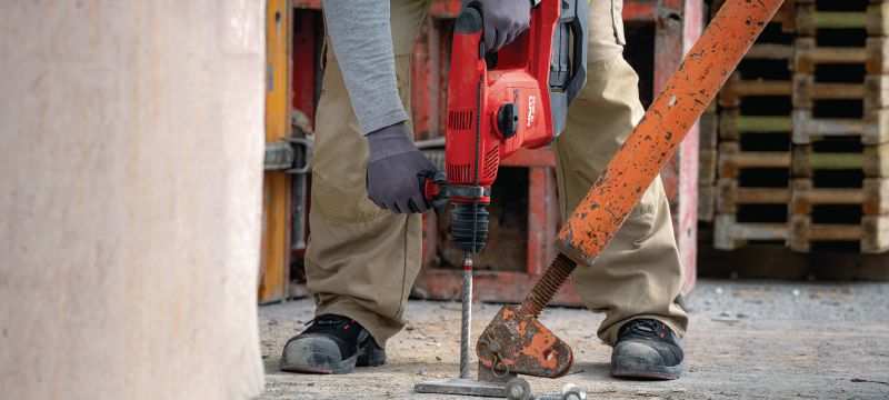 TE-CX (SDS plus), metrisch Ultimativer SDS plus (TE-CX) Hammerbohrer mit 4 Hartmetallschneiden zum Bohren von Dübellöchern in armiertem Beton Anwendungen 1