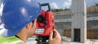 POS 15 Präzise Bau-Totalstation für den 2-Mann-Betrieb mit 5-Winkelmessgenauigkeit Anwendungen 2