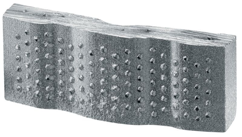 SPX/SP-H abrasiv Diamantsegmente der höchsten Leistungsklasse für Kernbohrungen mit besonders leistungsstarken Geräten (>2,5 kW) in stark abrasivem Beton