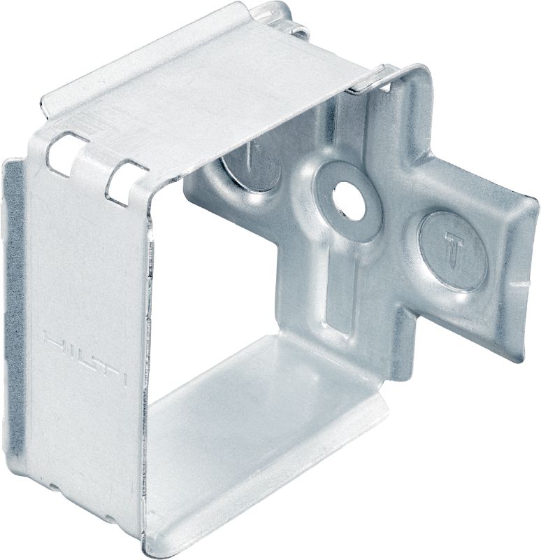Portacavi in metallo X-ECH-FE MX Raccoglicavi metallico utilizzabile con chiodi a nastro o tasselli su soffitti o pareti