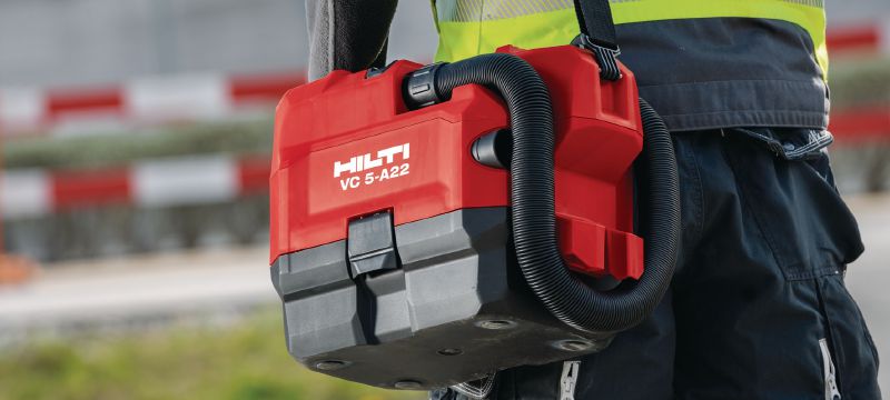 Aspiratore a batteria VC 5-A22 - Aspirapolvere per cantieri - Hilti Italy