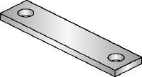 MIC-PS/MIC-PSP Collegamento zincato a caldo (HDG) per il fissaggio dei supporti a collare alle travi MI in applicazioni per carichi pesanti con dilatazioni