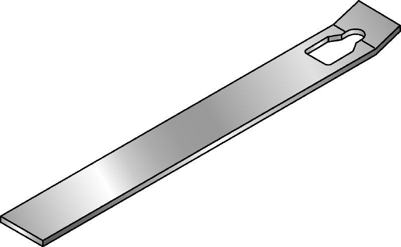 Staffa di ritegno MQT-S Staffa di ritegno zincata per il fissaggio più sicuro di morsetti per cavi MQT-G