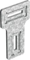 MIC-T Verbinder Feuerverzinkter Verbinder zur rechtwinkligen Befestigung von MI Montageträgern aneinander