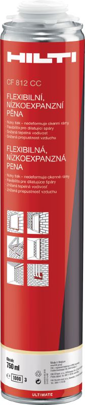 Flexibler Isolierschaum CF 812 CC Flexibler Isolierschaum, ideal für besonders luftdichte und energieeffiziente Gebäude