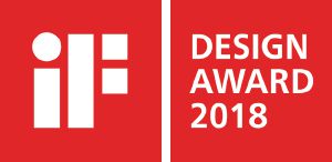                Questo prodotto è stato insignito del premio IF Design Award            