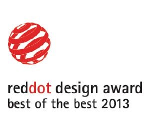                Dieses Produkt wurde mit dem Red Dot Design Award "Best of the Best" 2015 ausgezeichnet.            