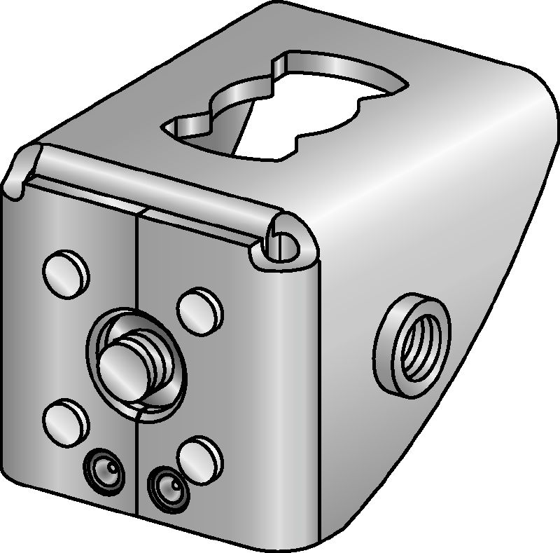 Collegamenti MQ3D-F Elementi di assemblaggio zincati a caldo (HDG) per strutture tridimensionali in sito