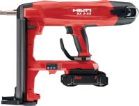 Inchiodatrice per calcestruzzo cordless BX 3-L-22 (chiodi più lunghi) Attrezzo di fissaggio diretto con batteria Nuron per il fissaggio di binari per cartongesso e altri fissaggi leggeri a calcestruzzo, acciaio e muratura (lunghezza massima dei chiodi 36 mm│1-13/32)